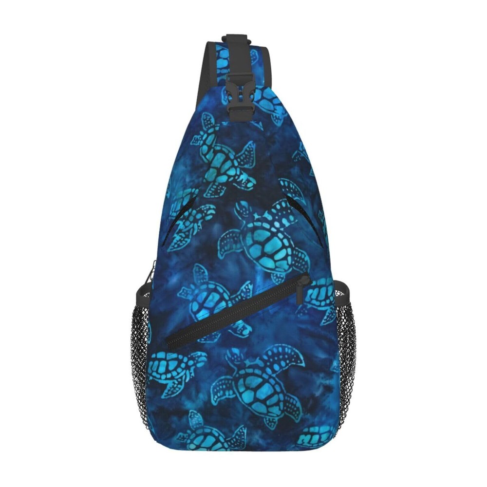 Sea Turtle Sling Bag for Women & Men - Stylish Crossbody Backpack Shoulder Bag