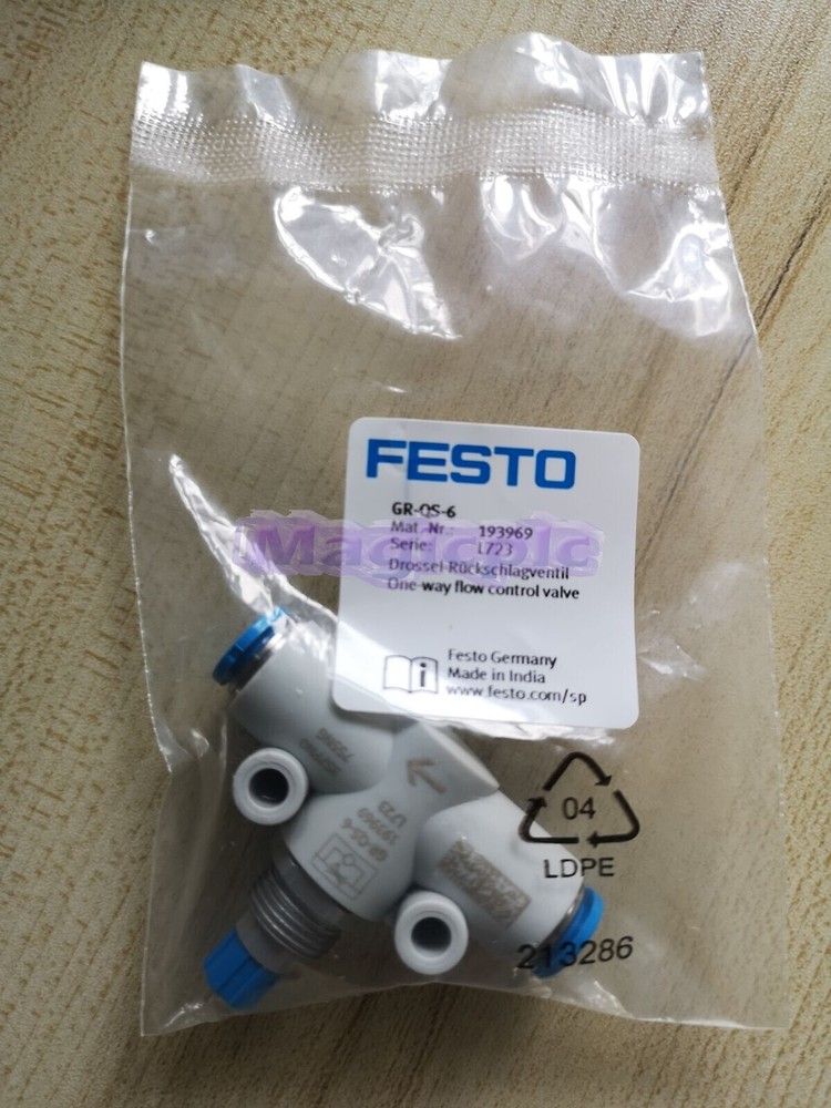 1PCS Festo GR-QS-6 193969 Control Valve New  GRQS6
