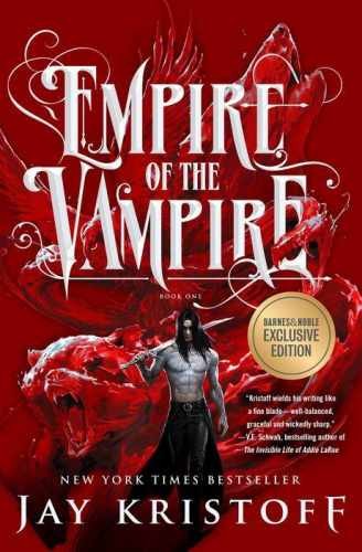 Empire of the Vampire - Hardcover, by Jay Kristoff - Very Good b
