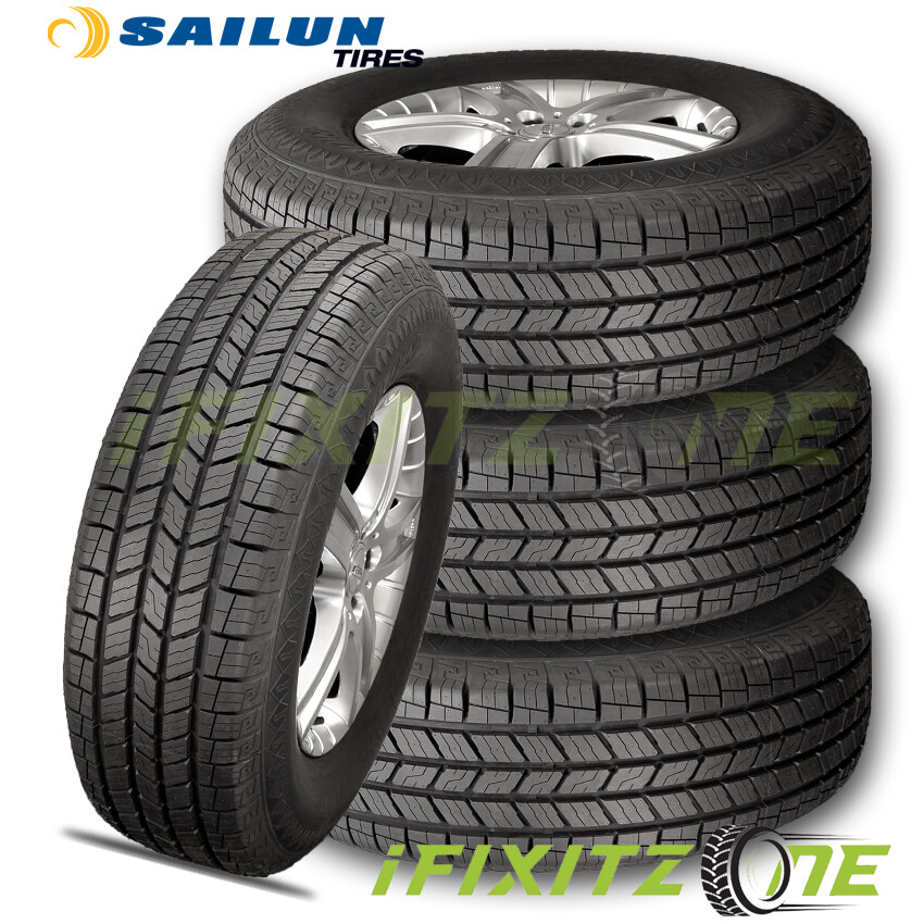 4 Sailun TerraMax HLT LT225/75R16 115/112R Premium All Season Sport Truck Tires