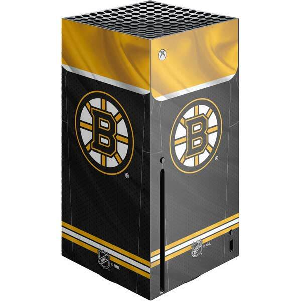NHL Boston Bruins Xbox Series X Console Skin - Boston Bruins Home Jersey