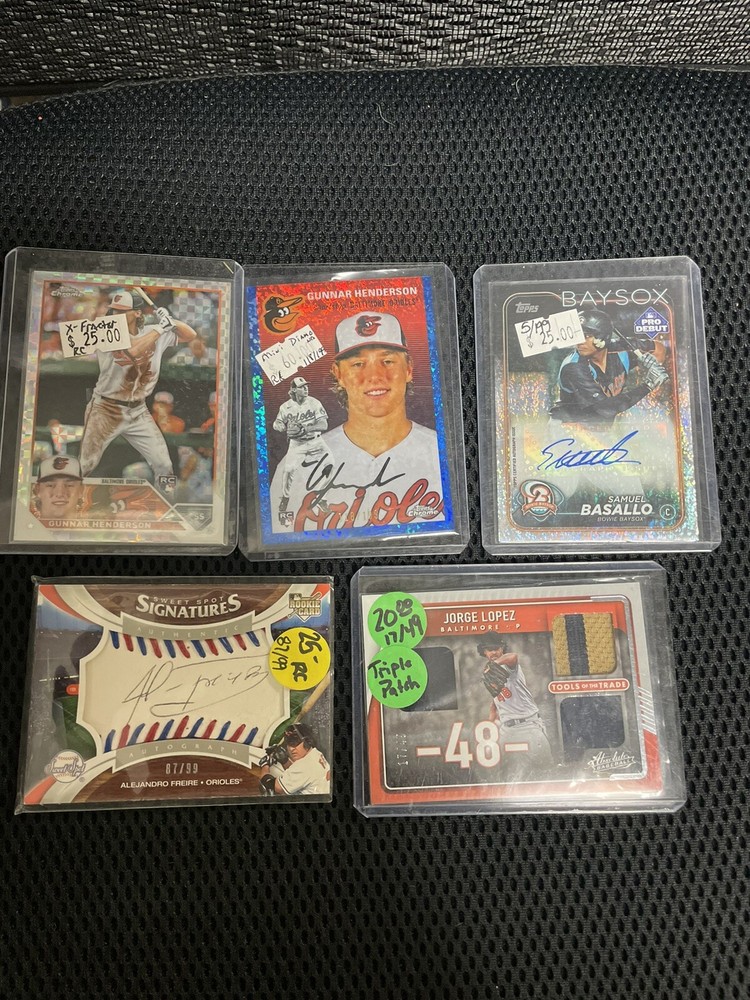 Baltimore Orioles 1000+ Card Lot Rookies Autos Relics # Robinson Holliday Ripken