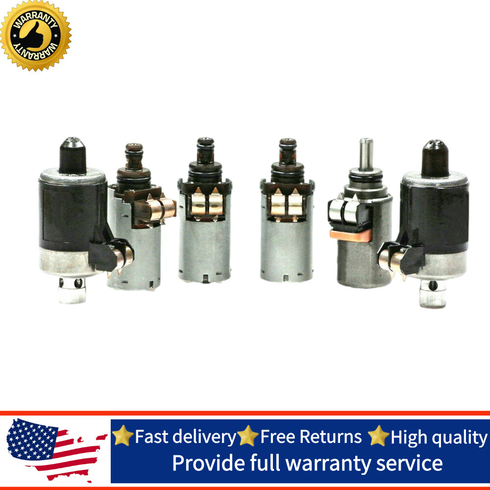 OEM 6PCS 722.6 5-Speed Automatic Transmission Solenoids Set For Mercedes Benz-