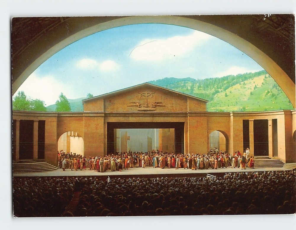 Postcard Passionstheater Oberammergau Passion Play Germany