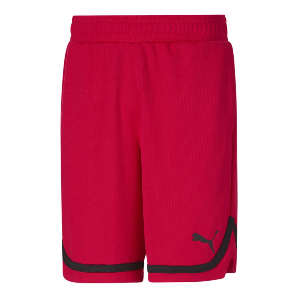 PUMA Ready To Go 10 Inch Athletic Shorts Mens Red Casual Athletic Bottoms 848674