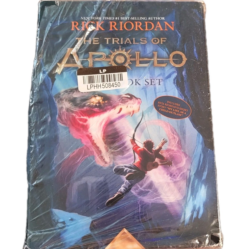 Trials of Apollo Series Lot 5 Rick Riordan Fantasy and Magic Children's Books