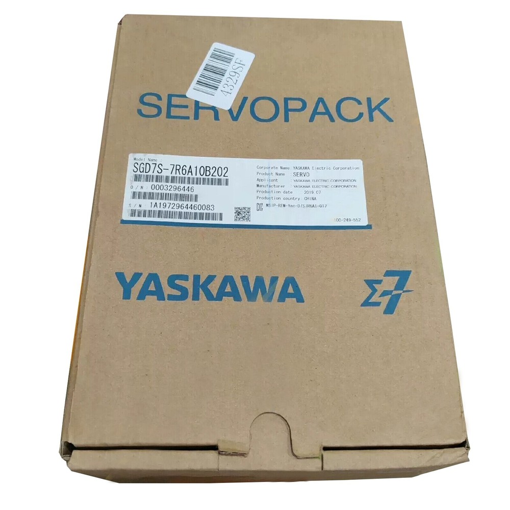 SGD7S-7R6A10B202 Ipcs New Sealed Yaskawa SERVO DRIVER SGD7S-7R6A10B202