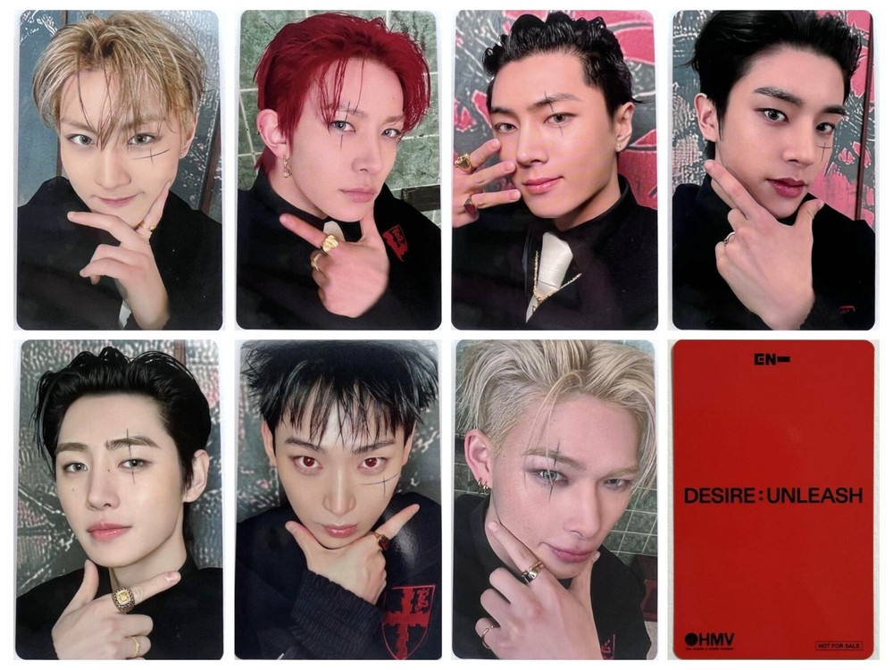 ENHYPEN DESIRE : UNLEASH HMV Japan LUCKY DRAW Official Photocard Photo Card PC