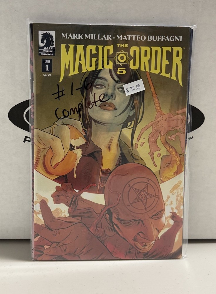 The Magic Order 5 1-6 Complete VF/NM 9.0 Dark Horse