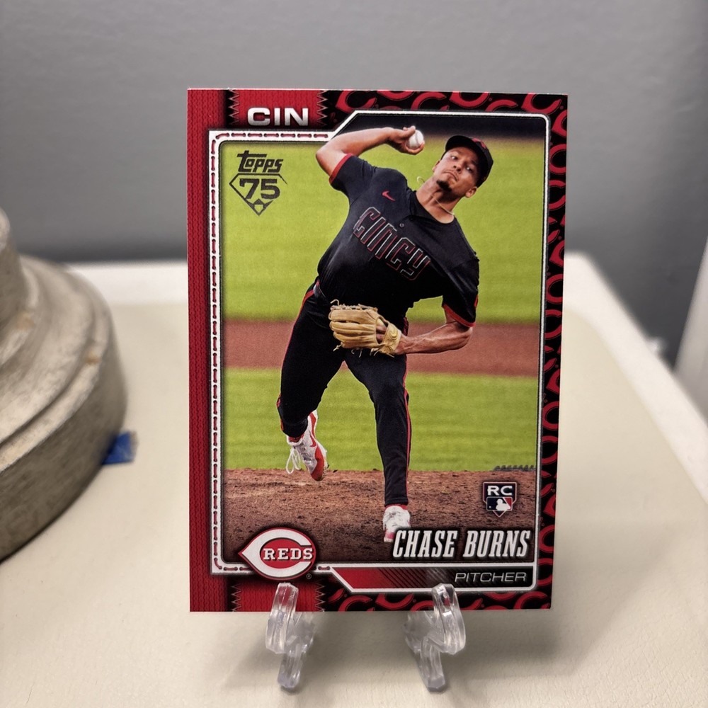 2026 Topps Series 1 - Chase Burns #312 Team Color Border (RC)
