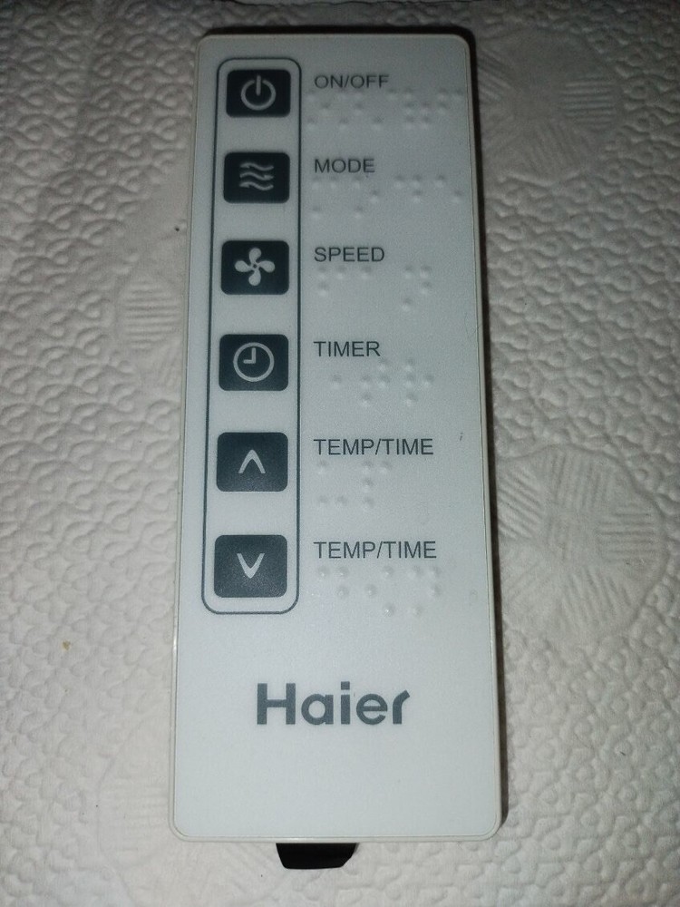 New Haier 0260401107 Window AC Remote Control in Original Condition