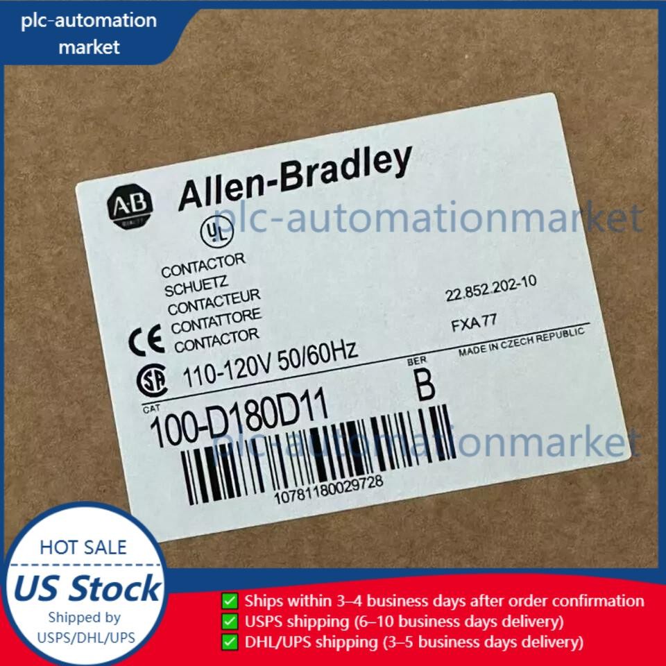 Sealed AB Allen-Bradley 100-D180D11 100D180D11  US Free Tax