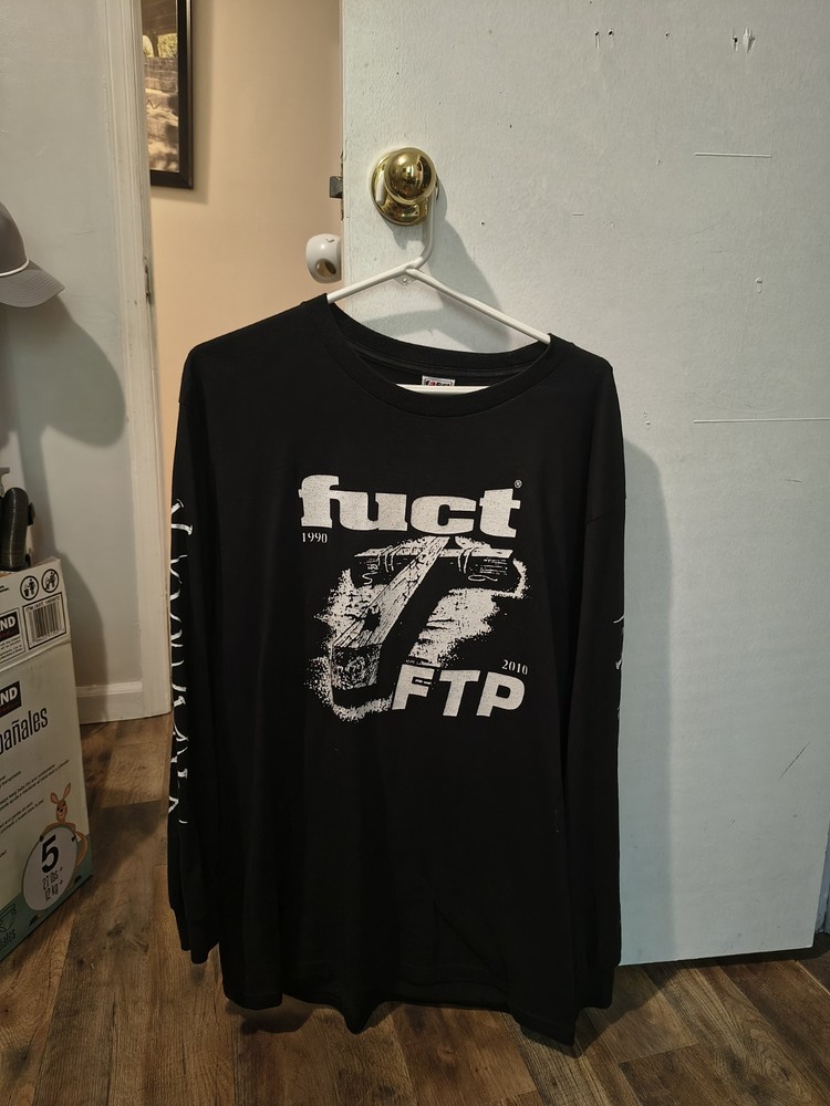 FTP X Fuct Long Sleeve Tee Size L (Has Hole That Was Sewed Up)
