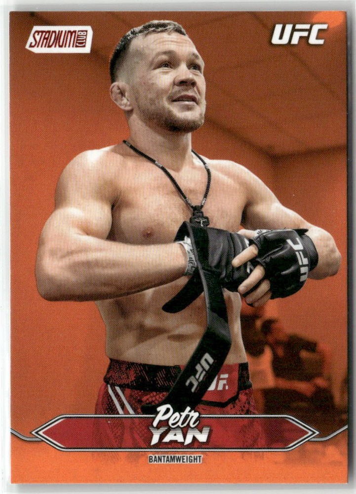 2025 Stadium Club UFC #113 Petr Yan Orange Foil