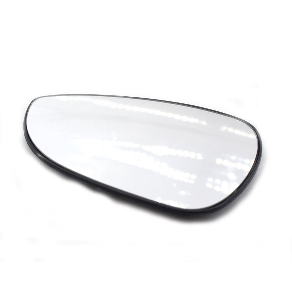 Left Side Heated Door Clear Mirror Glass with Plate For Ford Fiesta 2009-2014