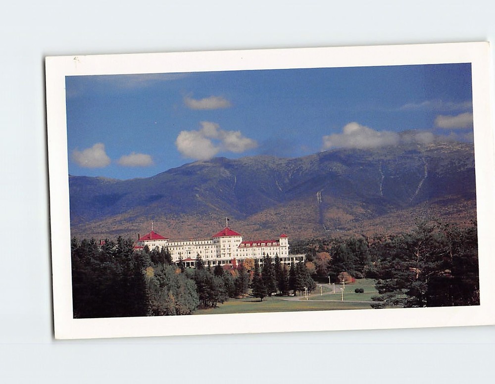 Postcard Mt. Washington Hotel White Mountains New Hampshire USA