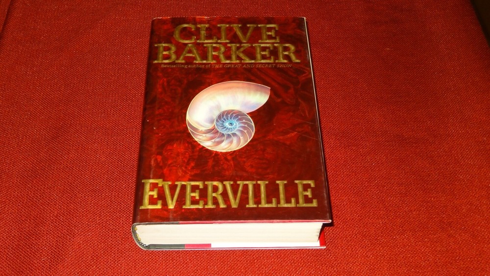 Clive Barker Everville Hardcover Book 1994 First Edition Fiction Hardback Novel