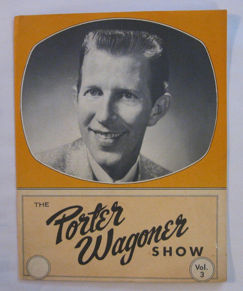 Porter Wagoner Show Tour Book Concert Souvenir Norma Jean Spec Rhodes 1960s