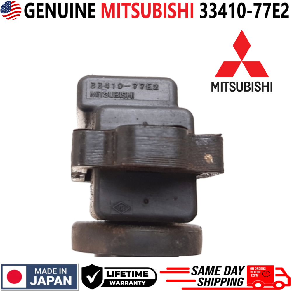 GENUINE MITSUBISHI Set of 6 Ignition Coils For 1998-2007 Suzuki V6, 33410-77E2