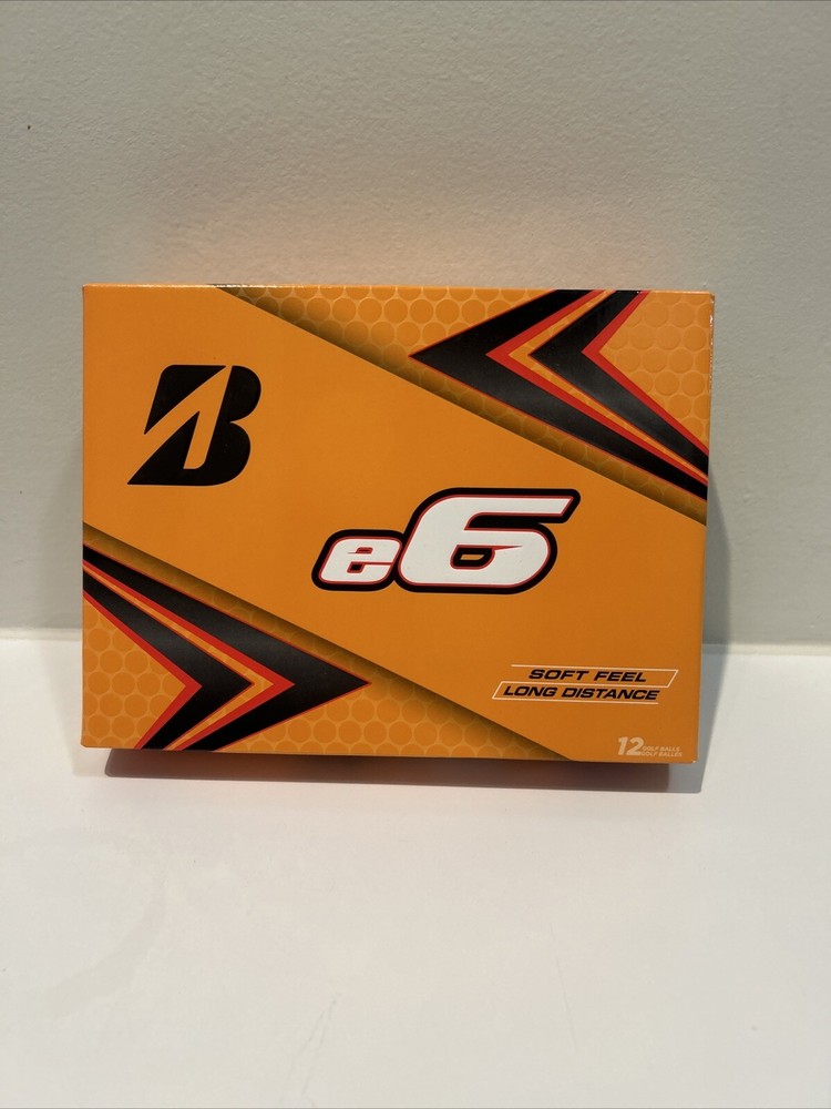 Bridgestone Golf e6 Straight Distance Golf Balls - 12pk