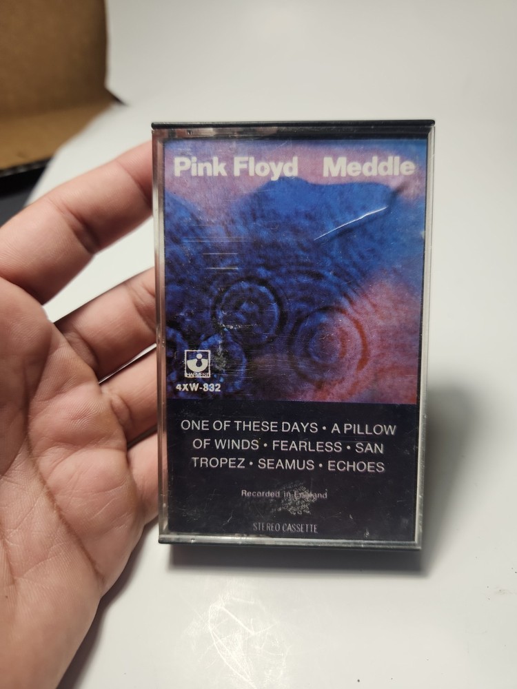 pink floyd meddle cassette