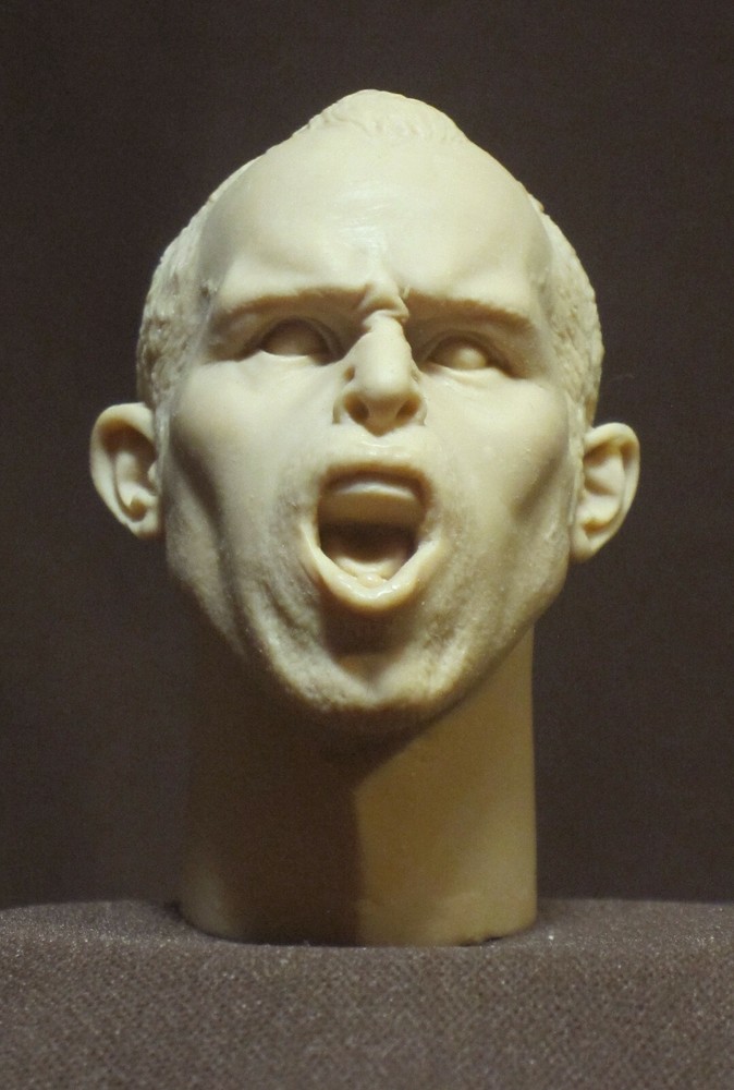 CMD-98 CUSTOM RESIN UNPAINTED HEAD SCULPT Action figures 1/6 Scale