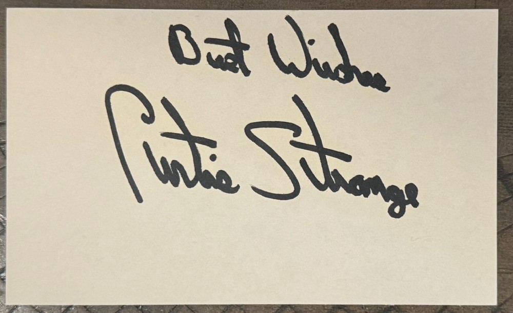 Curtis Strange Signed 3
