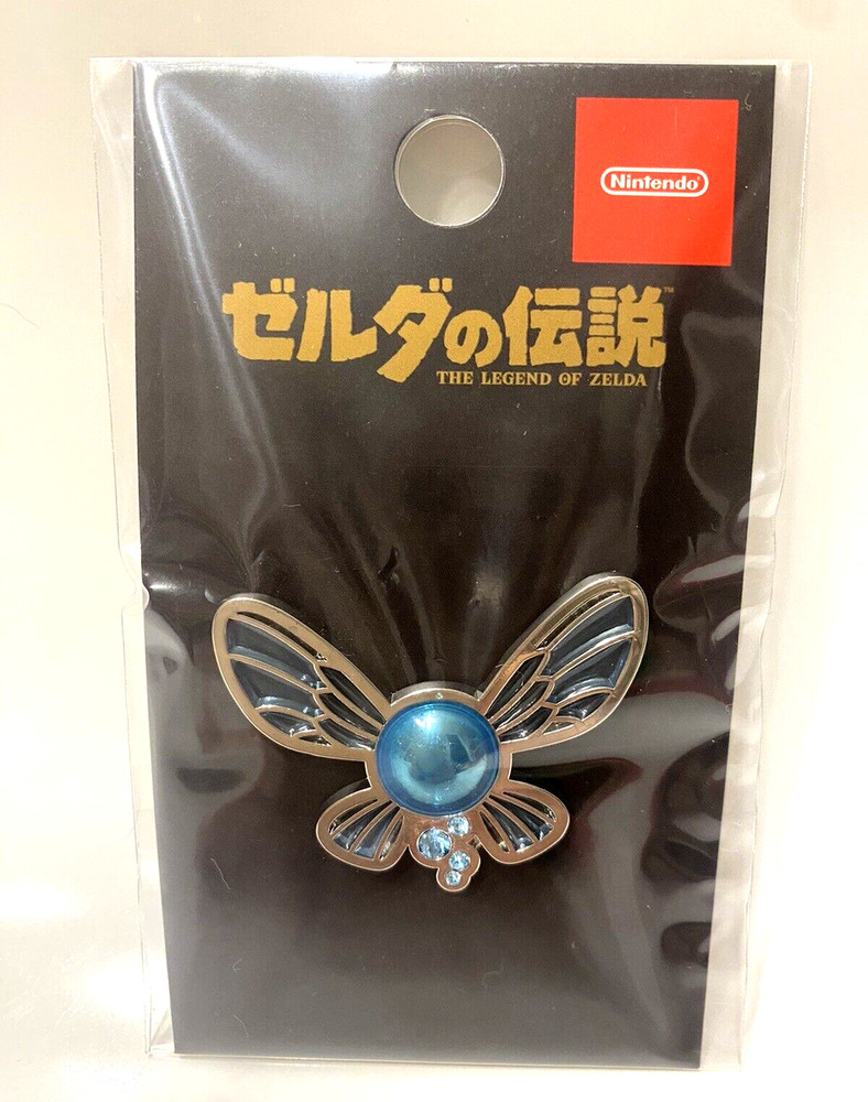 Nintendo Tokyo Zelda Great Fairy Pins Badge Brooch Navi Japan Exclusive New Rare