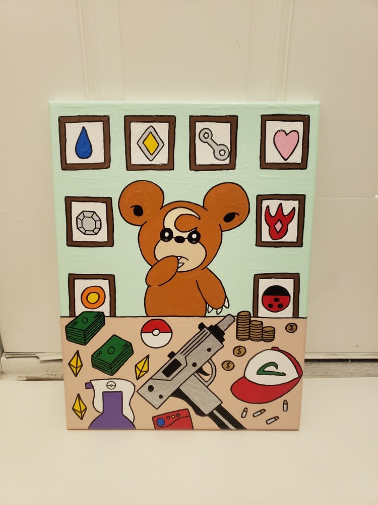 Custom Art- Pokemon Mobster