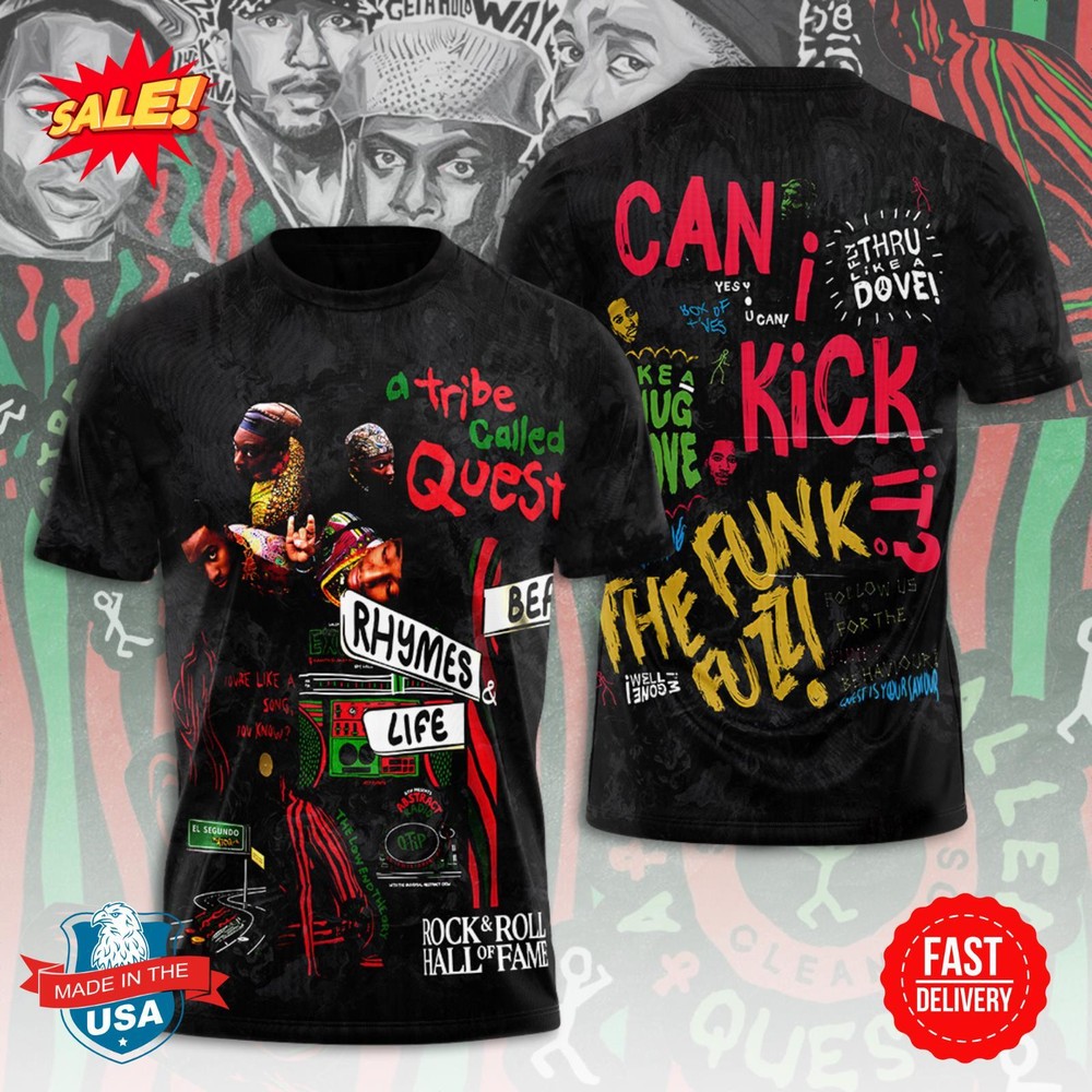 New    A Tribe Called Quest 3D Shirt S-5XL