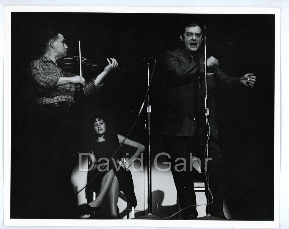 '60's Alan Mills Canadian Folk Musician Actor Original Gahr Photo B280
