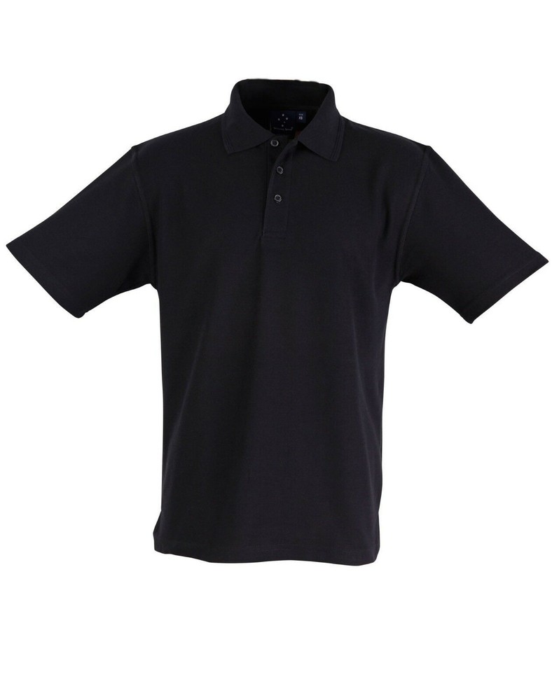 Unisex Men’s Women’s Cotton Short Sleeve Polo T-Shirt Tee Top