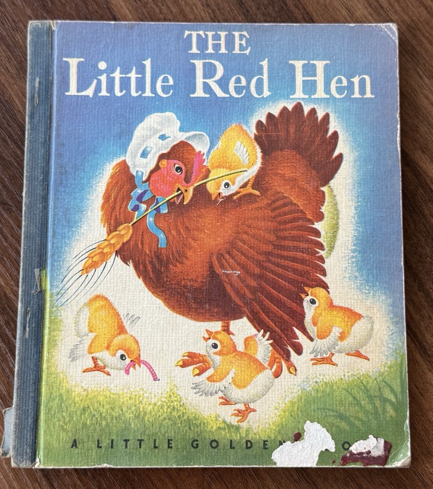 Vintage 1942 Children’s Book - The Little Red Hen
