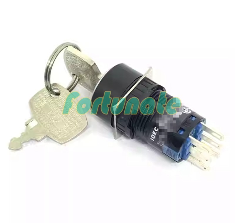 1PC New For IDEC AS6M-2KT2AC Key switch 16MM