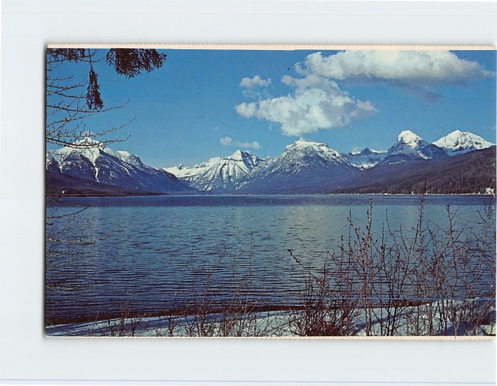 Postcard Lake McDonald Glacier National Park Montana USA