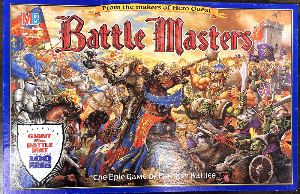 Milton Bradley + Games Workshop - Battle Masters 1992 Board Game - NEW IN BOX!