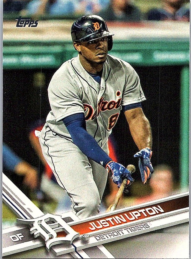 2017 Topps #207 Justin Upton Detroit Tigers