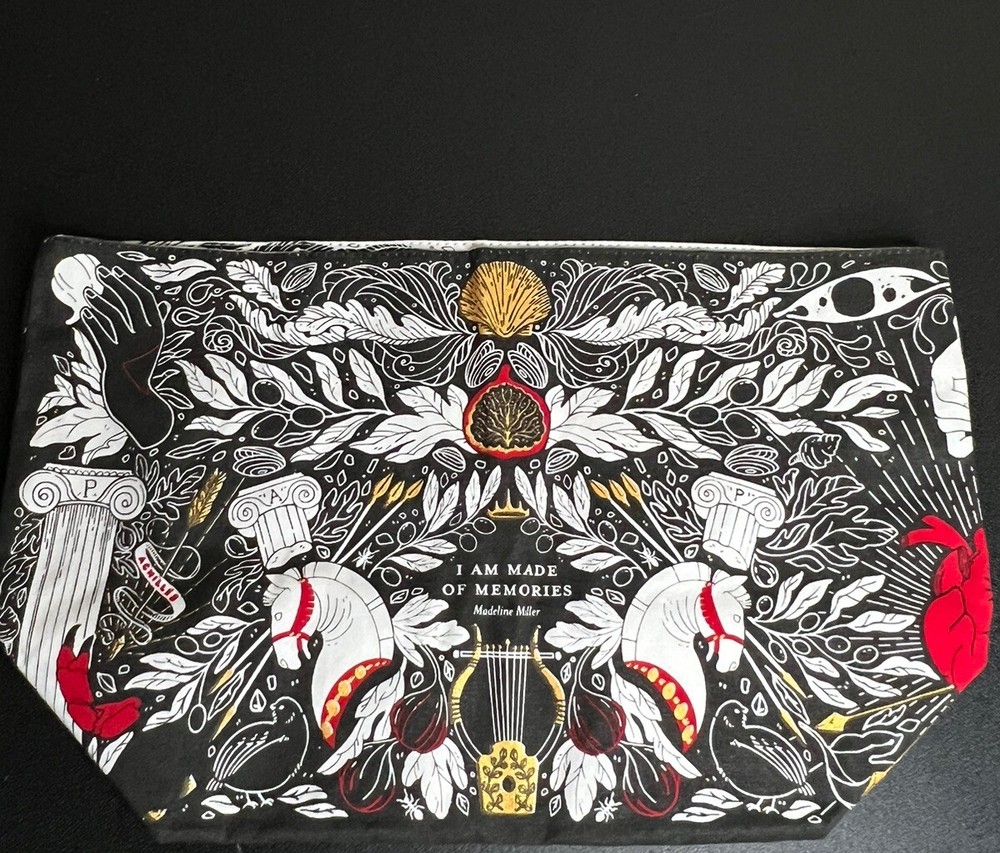 Illumicrate - Song of Achilles - Madeline Miller - Canvas Book Organizer Storage-image