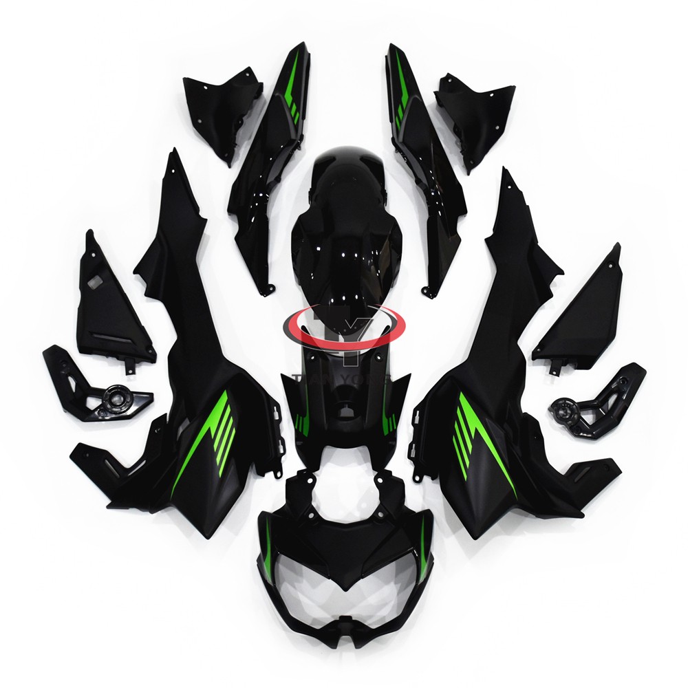 Fairing Kit For Kawasaki Z650 2020-2024 ABS Injection Plastic Bodywork Black