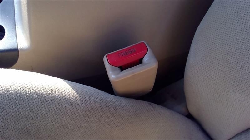 2003-2007 Honda Accord Sedan Tan Driver Side Seat Belt Buckle OEM