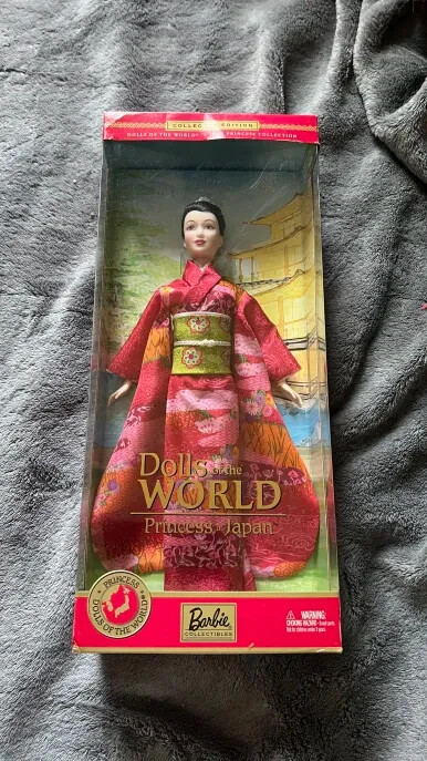 2003 Princess of Japan Barbie, Dolls of the World SLIGHTLY DAMAGED BOX