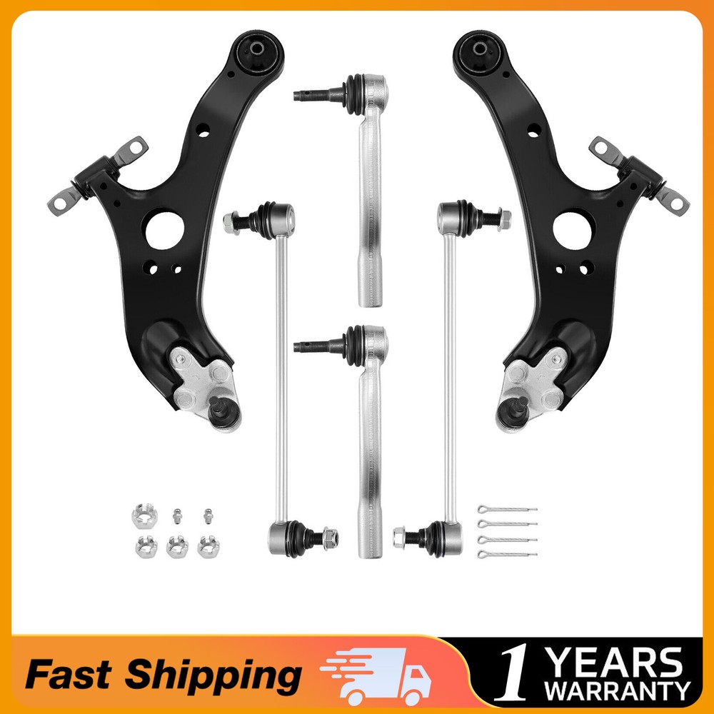 2011-2020 Toyota Sienna Front Lower Control Arms with Ball Joints & Tie Rod Ends