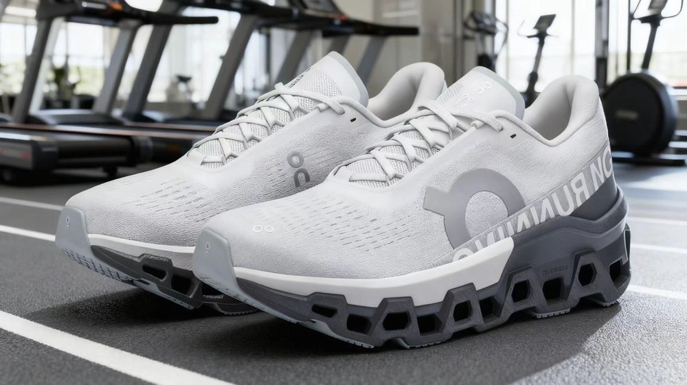 ON Brand Cloud Cloudmonster 2 White/Black Women's Running Shoes NEW 2024