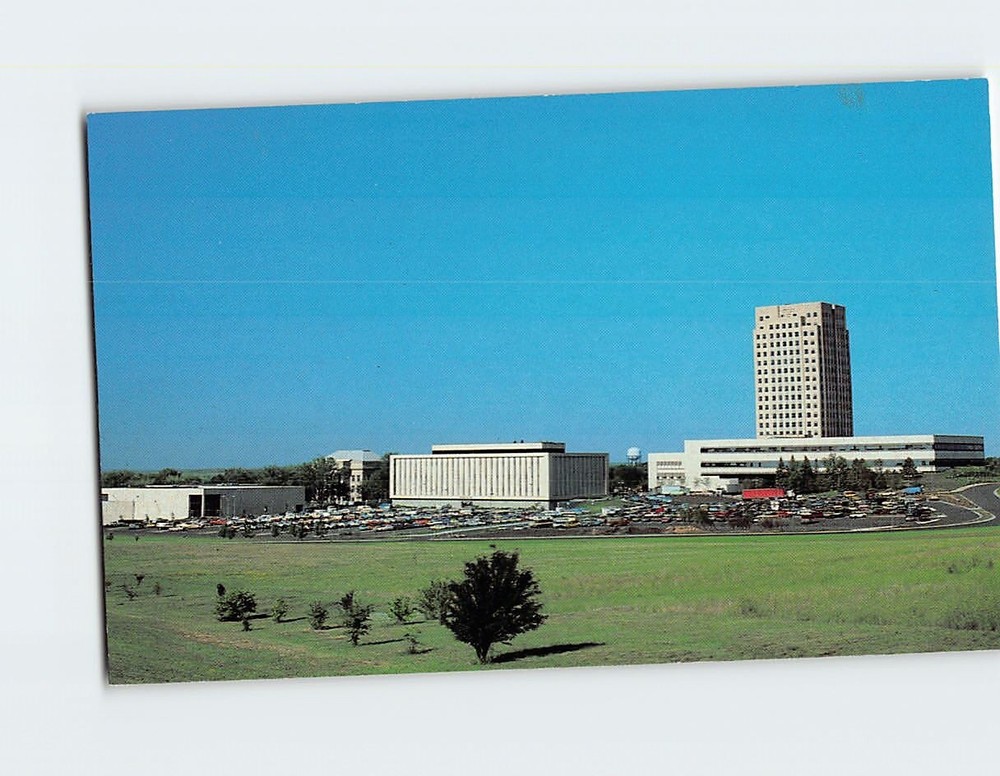 Postcard North Dakota State Capitol Building Bismarck North Dakota USA