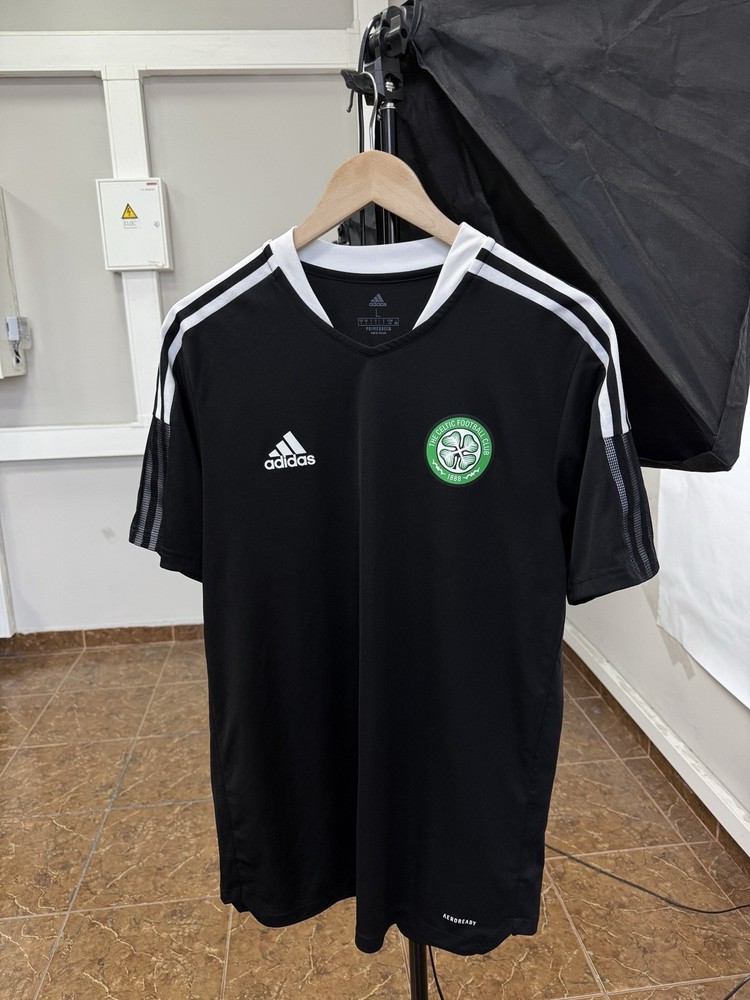🏴󠁧󠁢󠁳󠁣󠁴󠁿 2021 Celtic FC Adidas Soccer Jersey Training Shirt Rare Size L