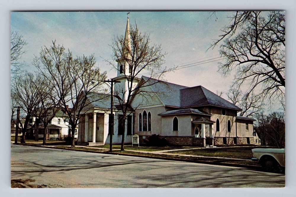 Missouri MO Lebanon First Congregational Church Vintage Postcard