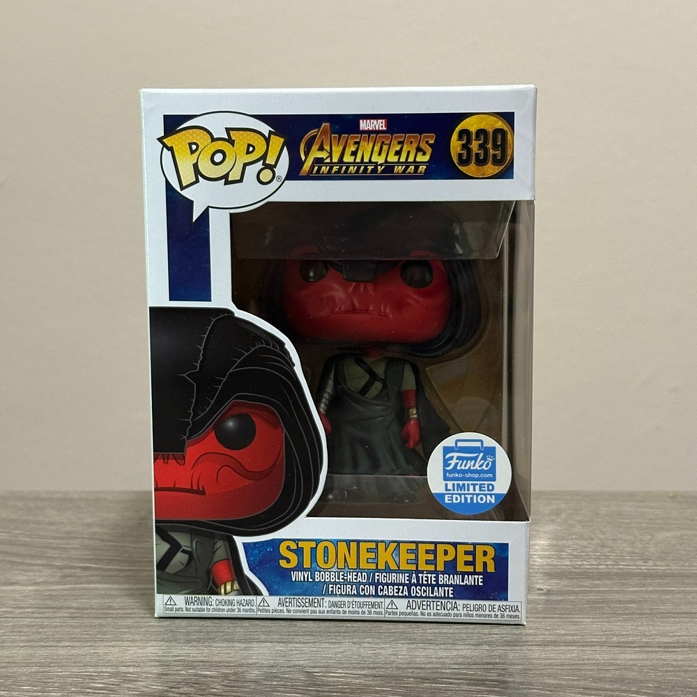 Funko Pop Stonekeeper 339 Shop Exclusive Avengers Infinity War Marvel 2018