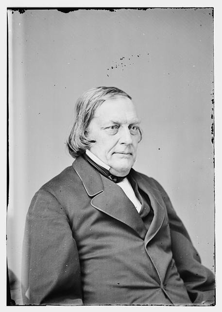 Photo:Judge Ira Harris Portrait 1850s Court Official Photograph