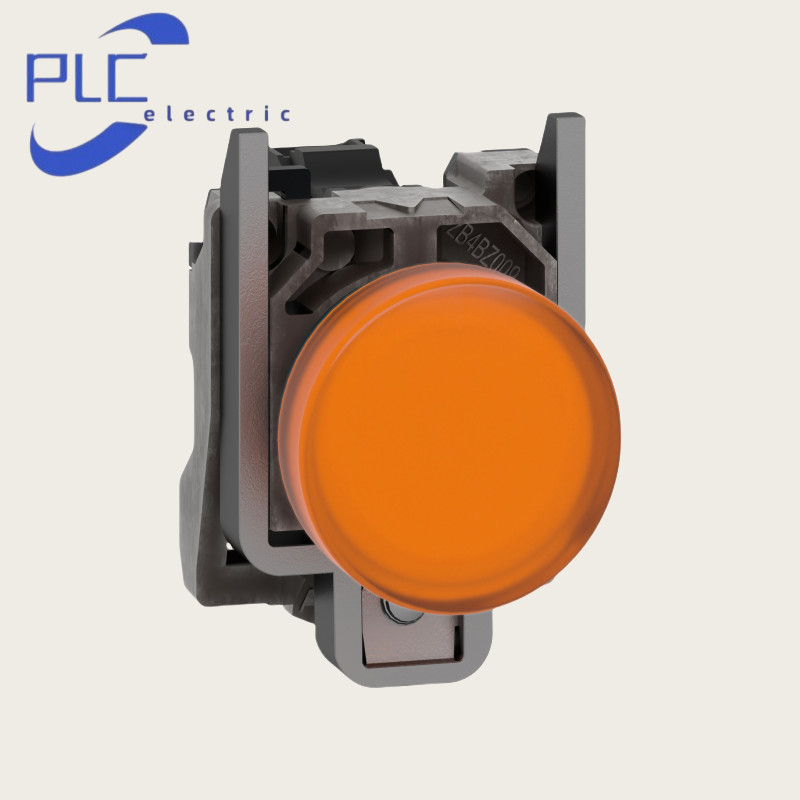 1 PC New With Box Schneider XB4BVB5 Ø22 Orange indicator light - LED 24V