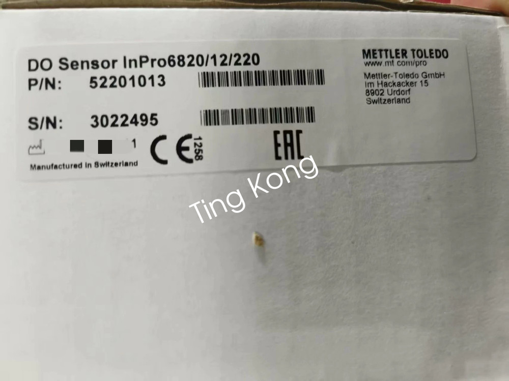 1PCS New Mettler Toledo InPro6820/12/220 52201013 D By FedEx or DHL